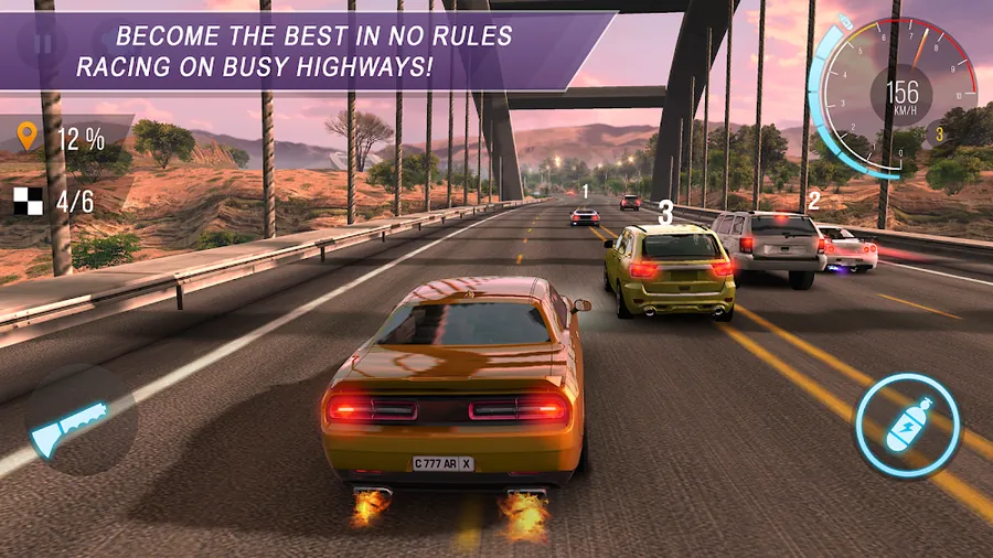 Στιγμιότυπο από το CarX Highway Racing